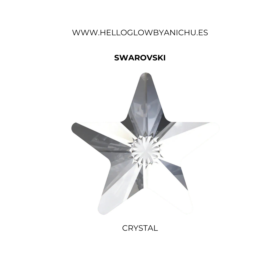 Swarovski Rivoli Star - Crystal