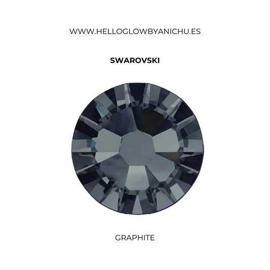 Swarovski Round - Graphite