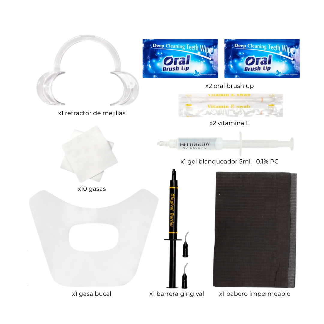 Kit Blanqueamiento Dental Cosmético Profesional