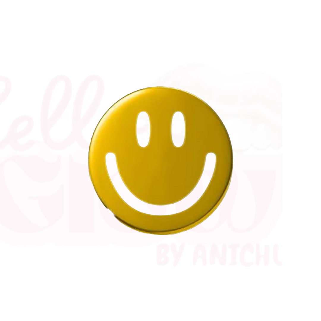 18k Gold - Smile Face