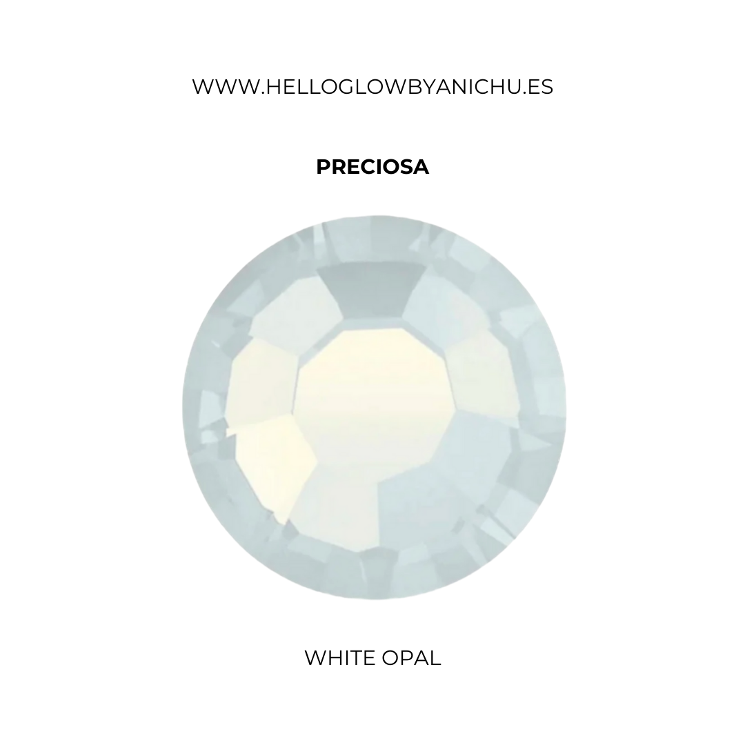 Preciosa Round - White Opal