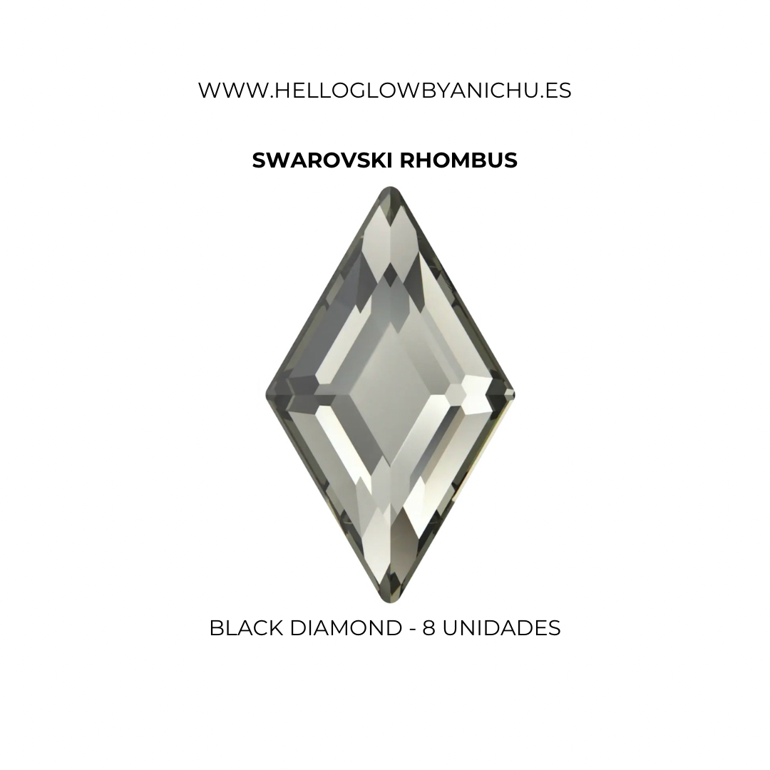 Swarovski Rhombus - Black Diamond