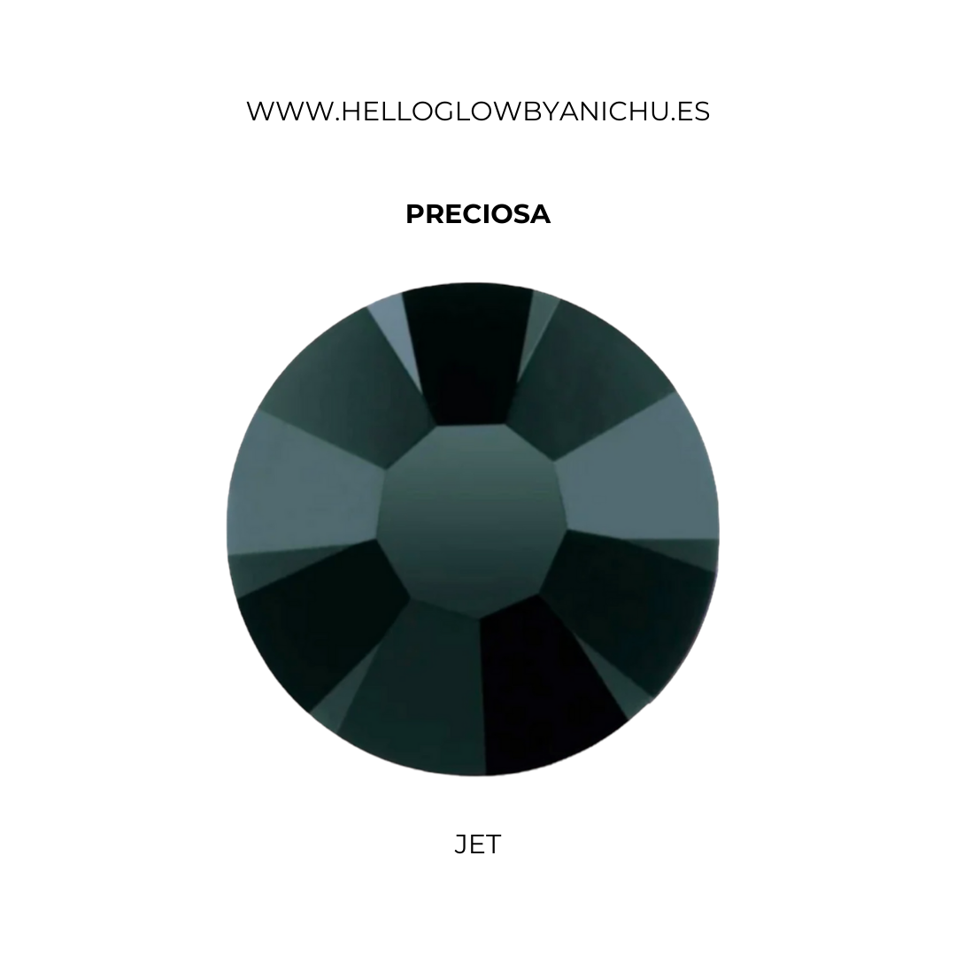 Preciosa Round - Jet