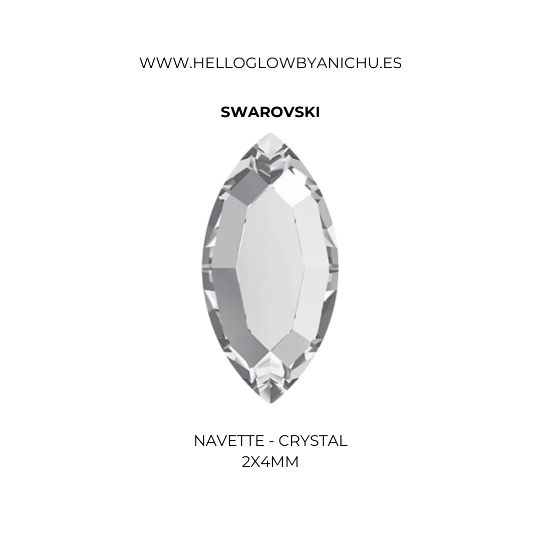 Swarovski Navette - Crystal