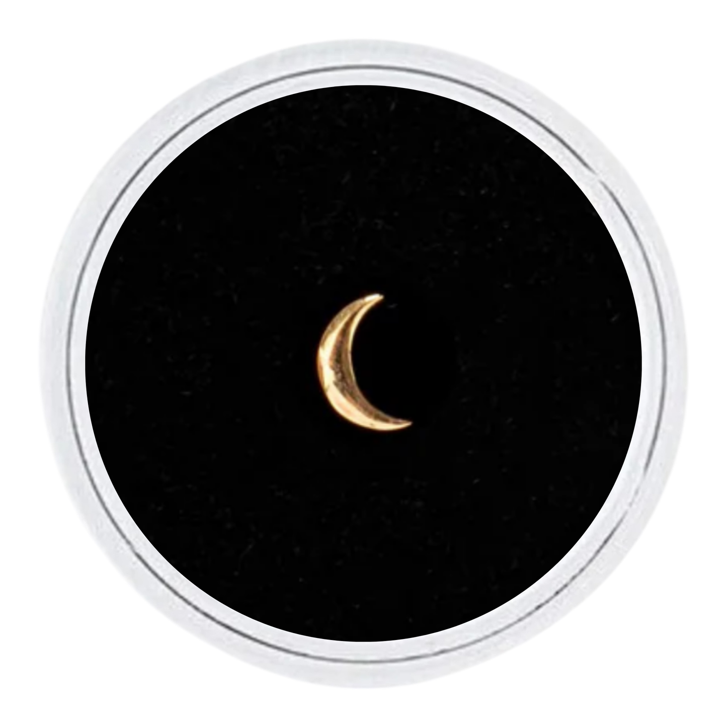 18k Gold - Moon