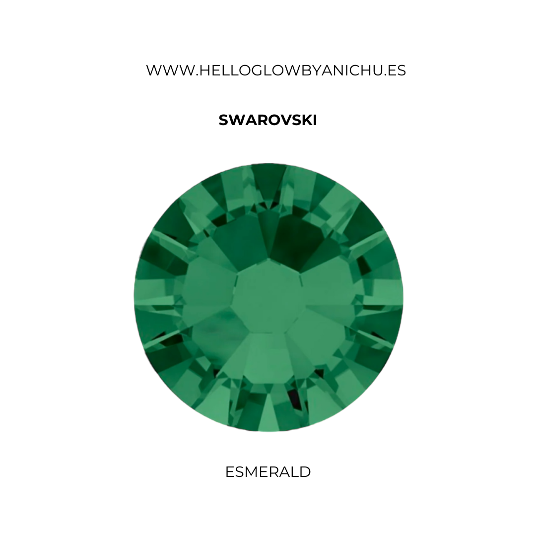 Swarovski Round - Esmerald