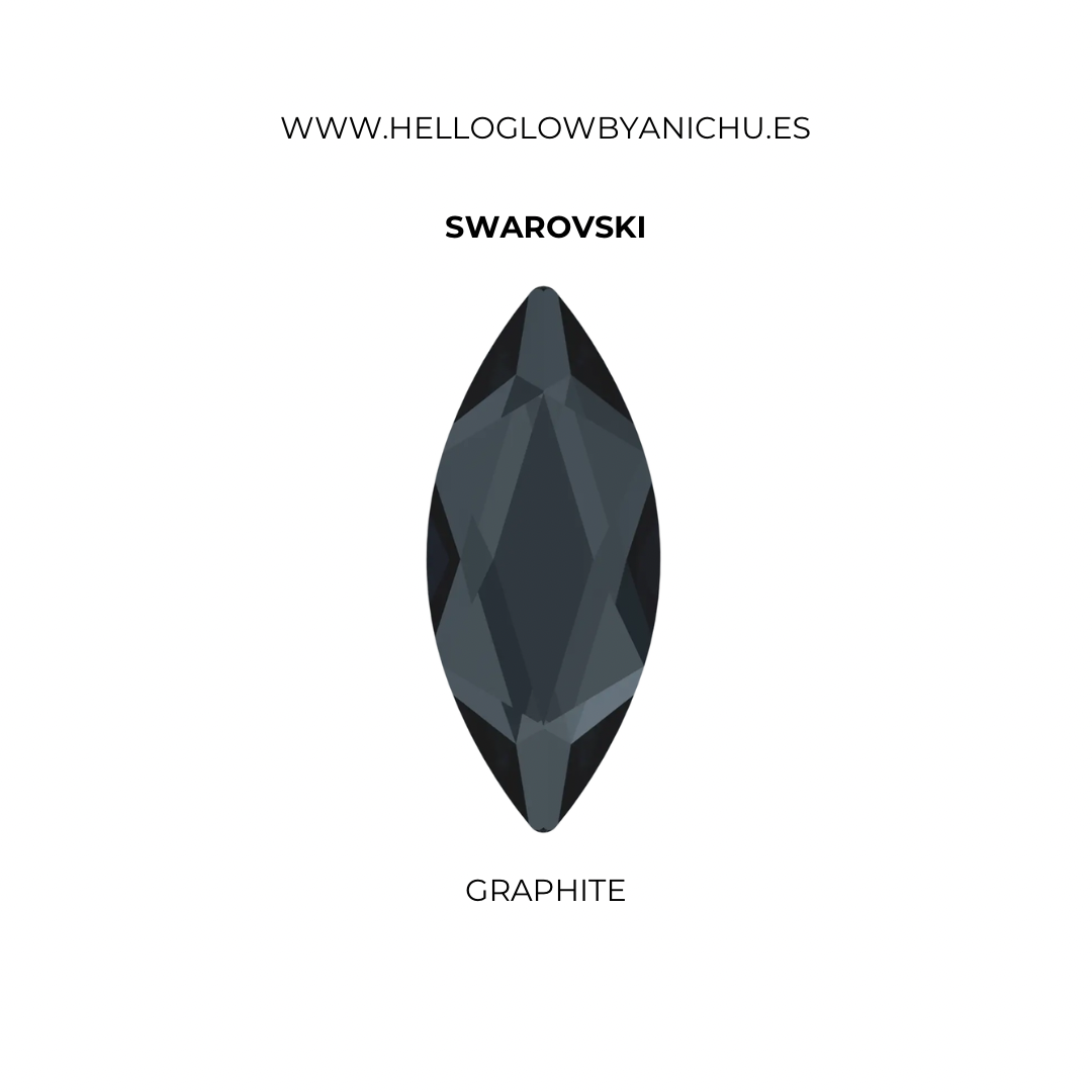 Swarovski Marquise - Graphite
