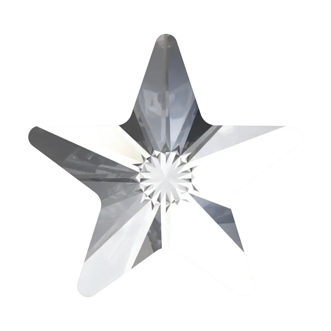 SWAROVSKI® 2816 Rivoli Star - Crystal