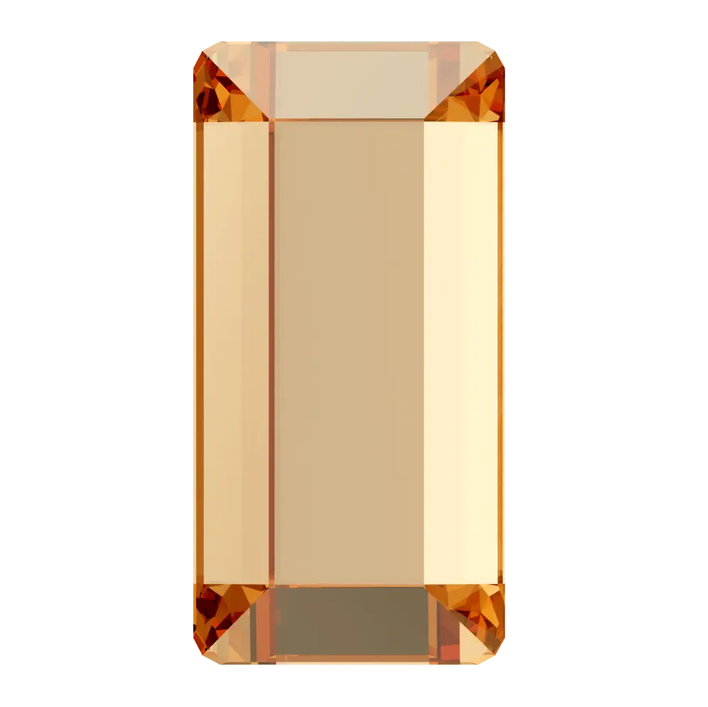 SWAROVSKI® 2510 Baguette - Golden shadow