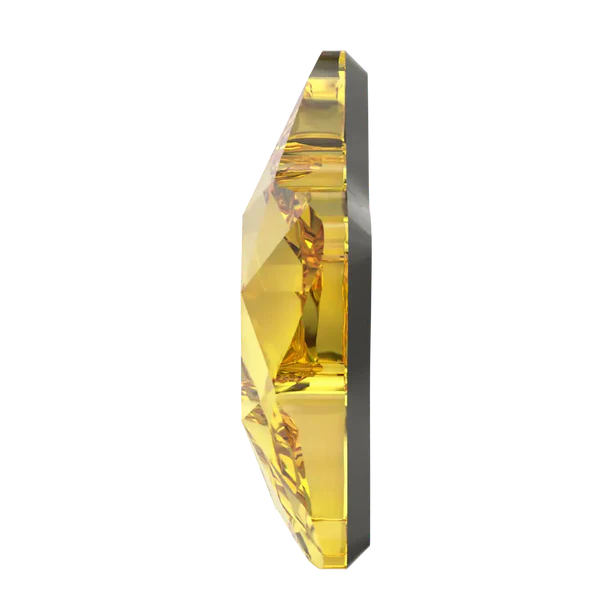 SWAROVSKI® 2754 Star Flower - Light Topaz
