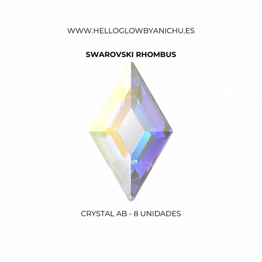 Swarovski Rhombus - Crystal AB