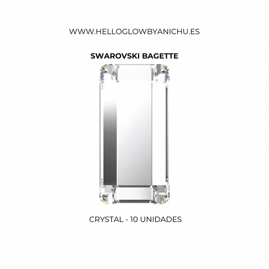 Swarovski Bagette - Crystal