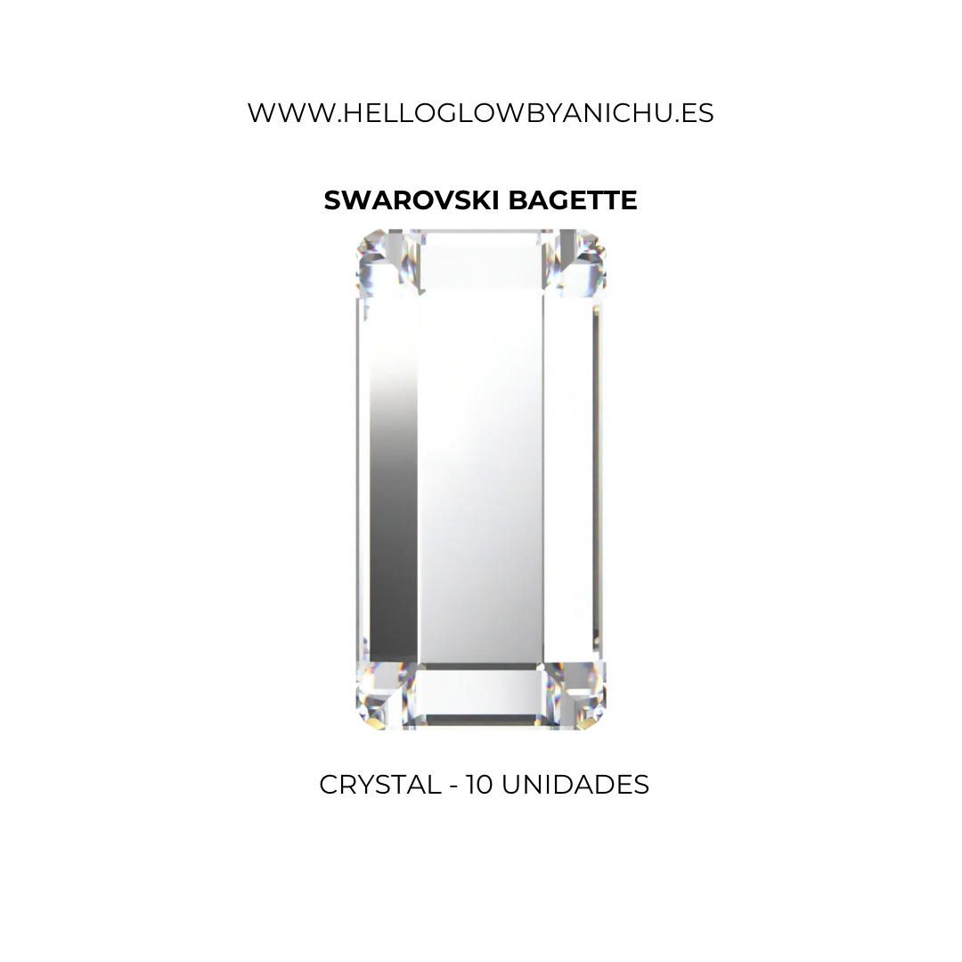 Swarovski Bagette - Crystal