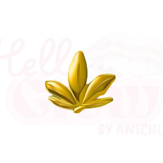 18k Gold - Maple Leaf