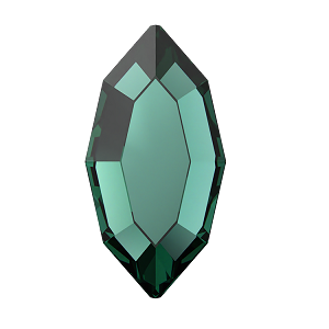 SWAROVSKI® 2200 Navette - Esmerald