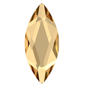 SWAROVSKI® 2201 Marquise - Golden Shadow