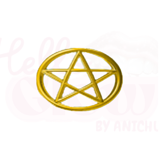 18k Gold - Pentagram Star