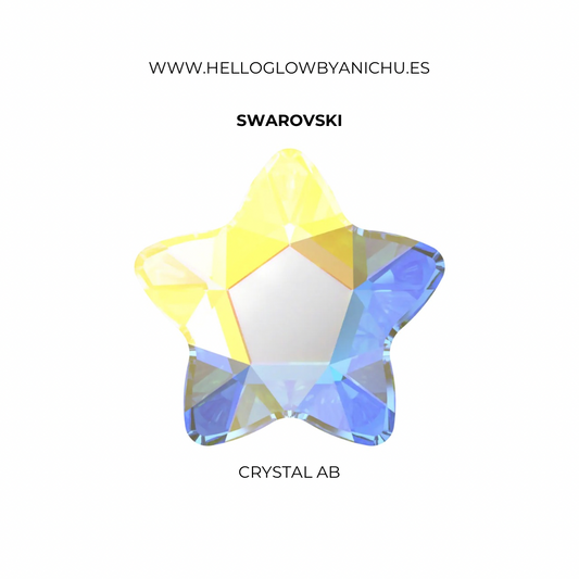 Swarovski Star Flower - Crystal AB