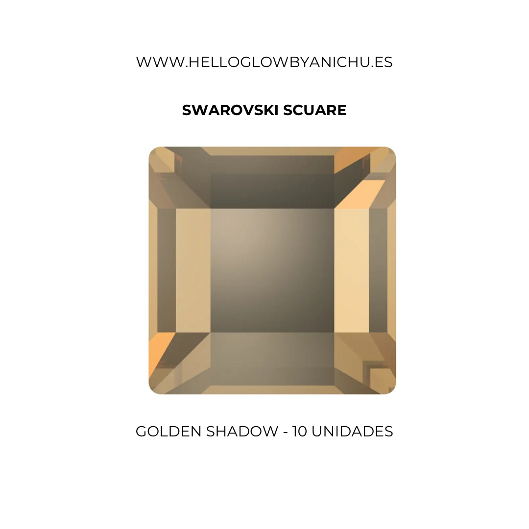 Swarovski Scuare - Golden Shadow