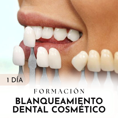 Formación Presencial Blanqueamiento dental cosmético