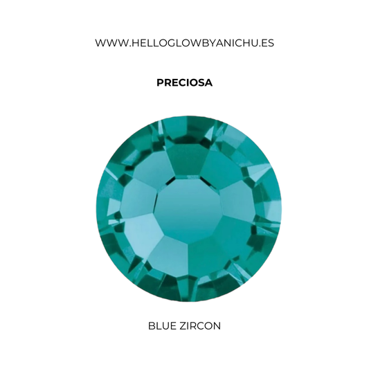 Preciosa Round - Blue Zircon