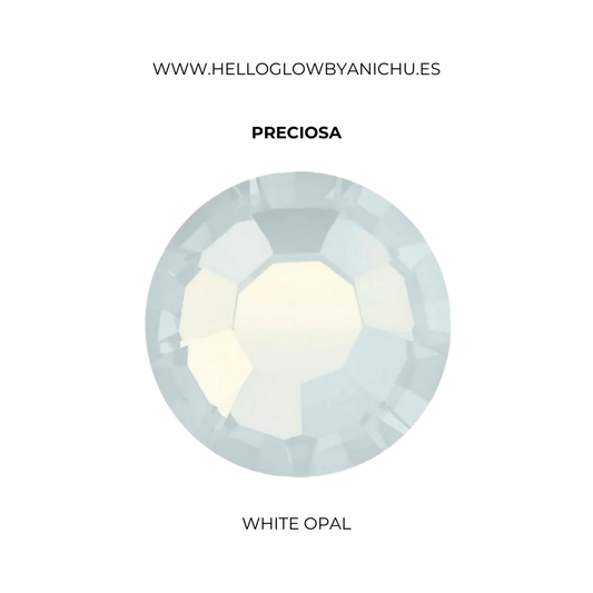 Preciosa Round - White Opal