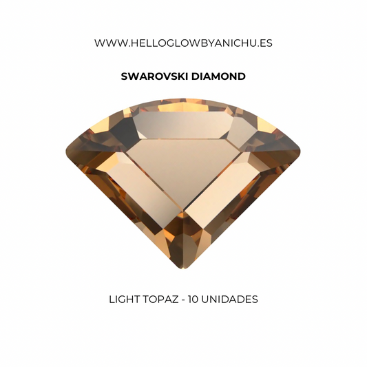 Swarovski Diamond - Light Topaz