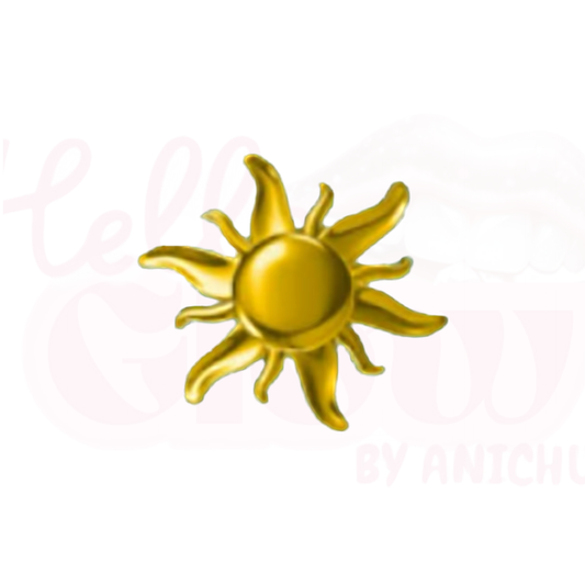 18k Gold - Sun
