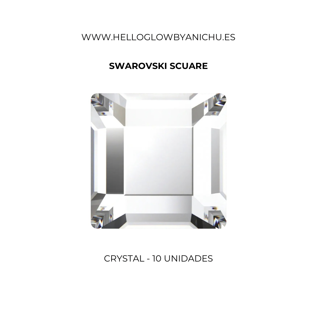 Swarovski Scuare - Crystal