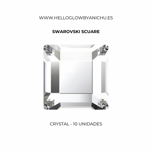 Swarovski Scuare - Crystal