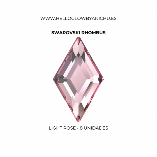 Swarovski Rhombus - Light Rose