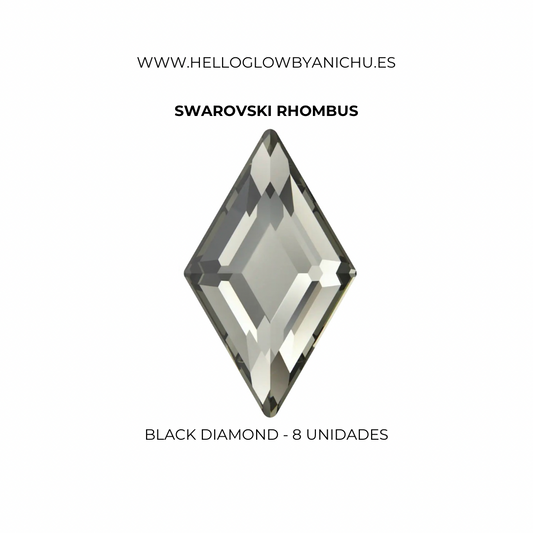 Swarovski Rhombus - Black Diamond