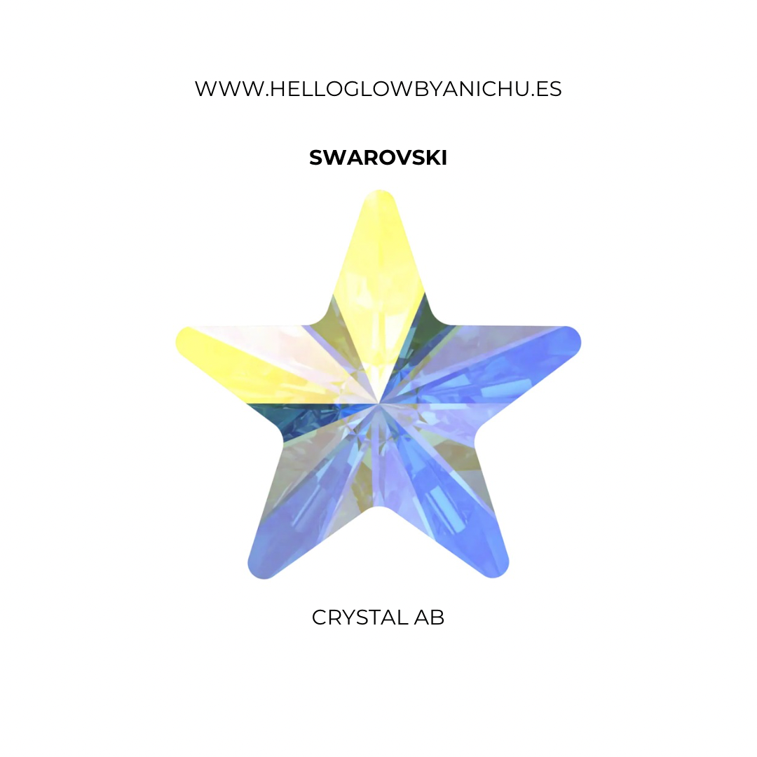 Swarovksi Rivoli Star - Crystal AB