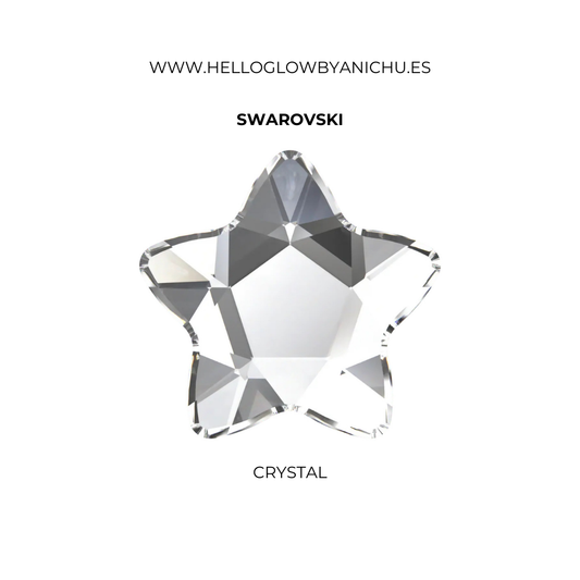 Swarovski Star Flower - Crystal