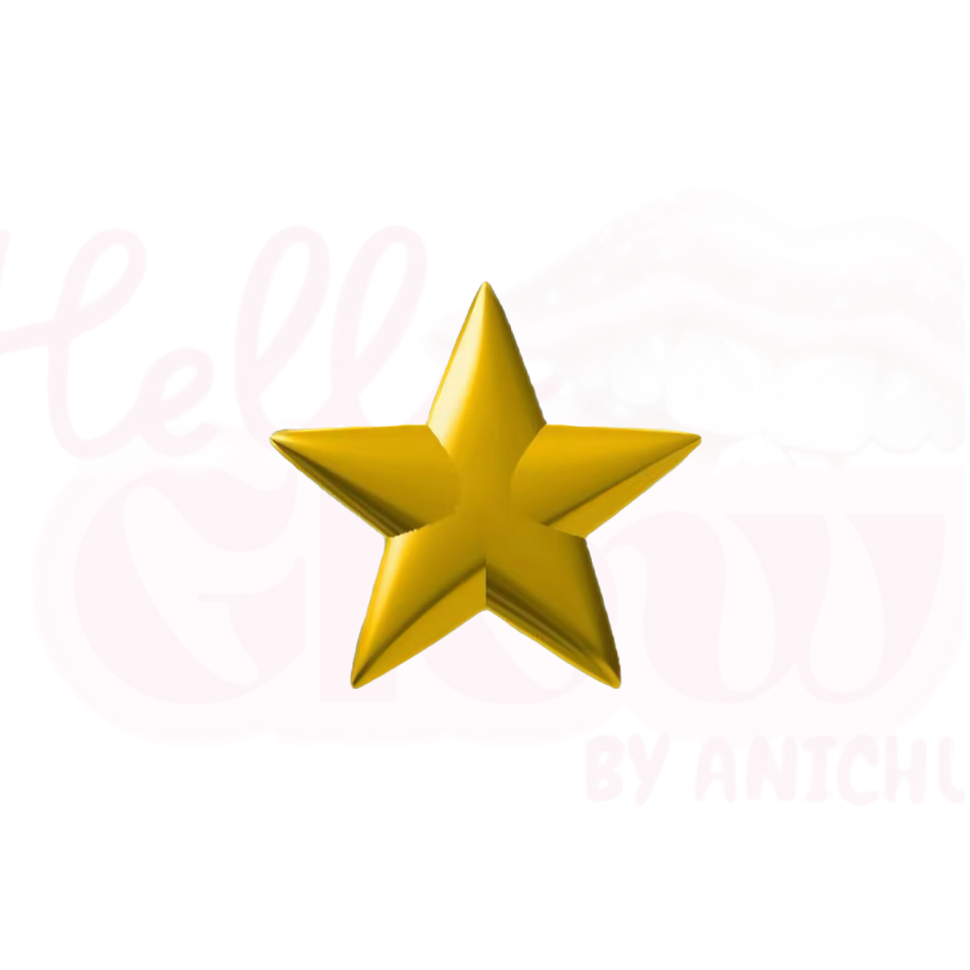 18k Gold - Star