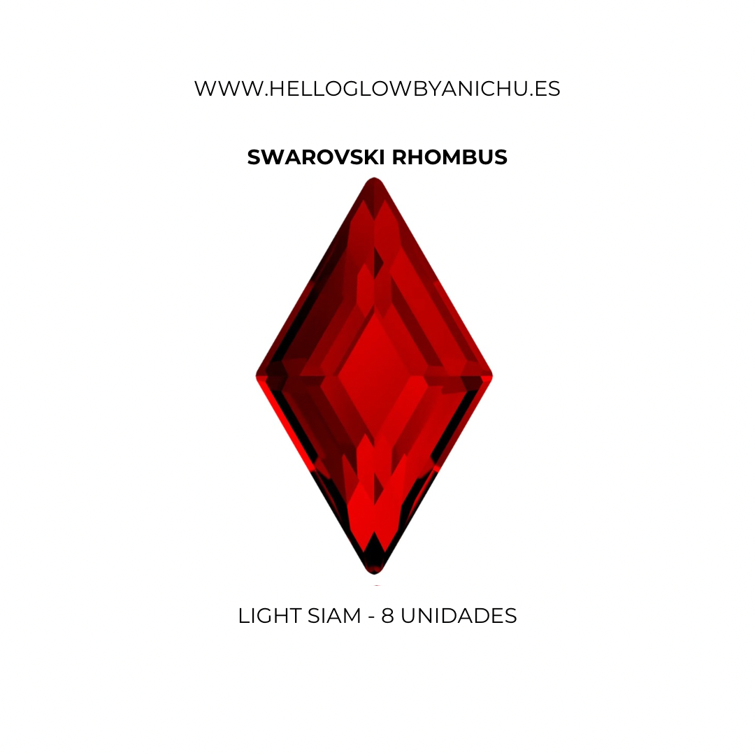 Swarovski Rhombus - Light Siam