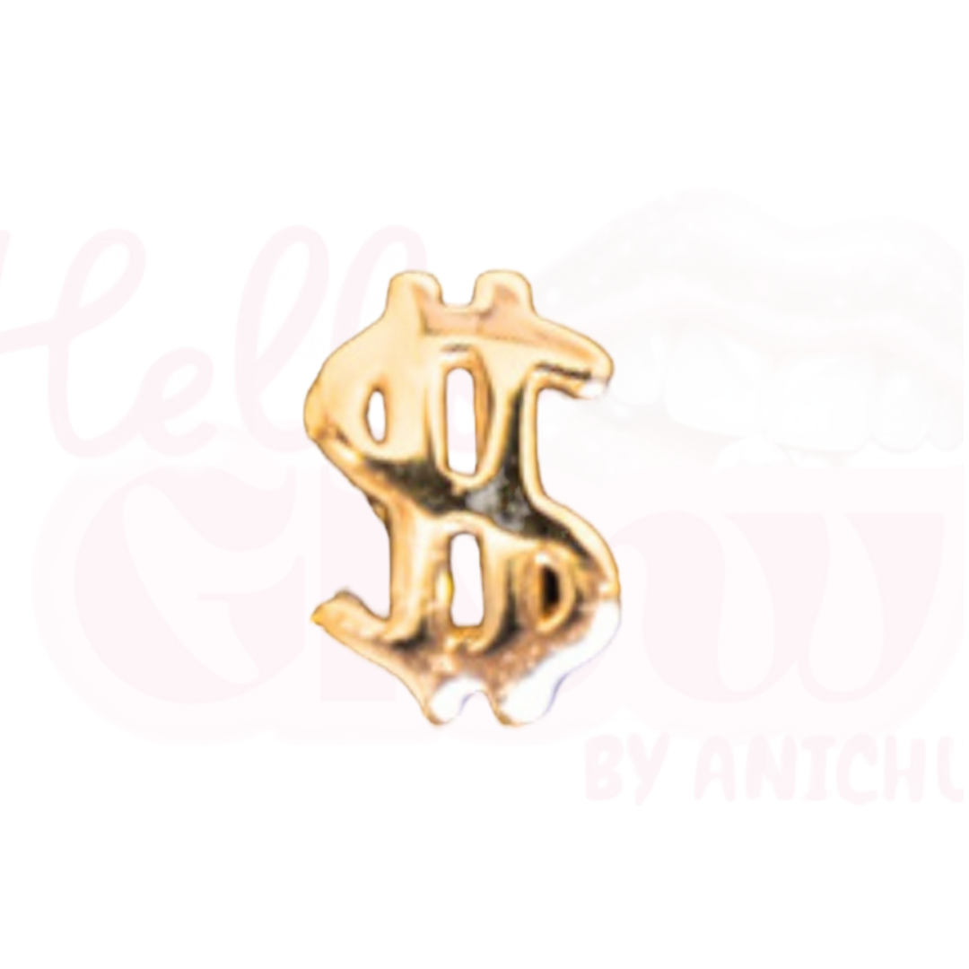 18k Gold - Dollar Sign