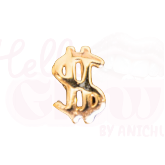 18k Gold - Dollar Sign