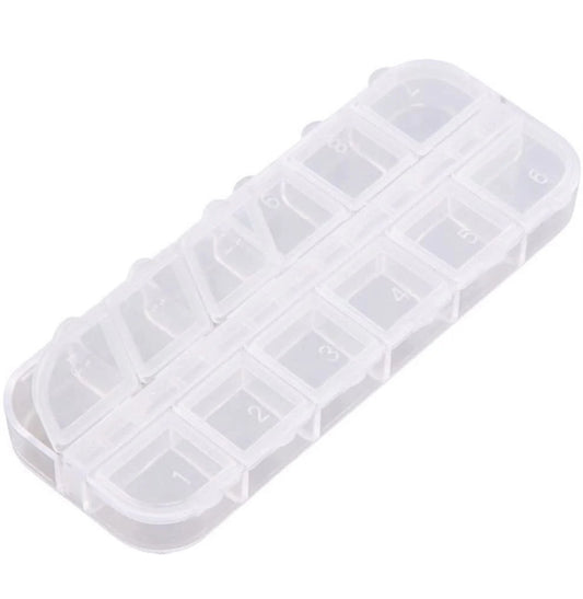 Caja de almacenamiento transparente