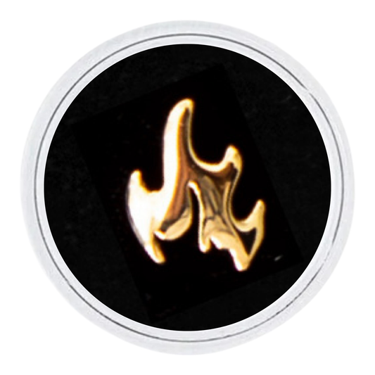 18k Gold - Flame