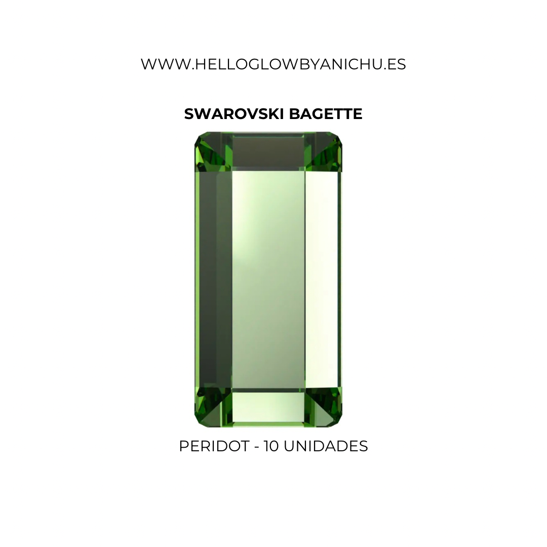 Swarovski Bagette - Peridot