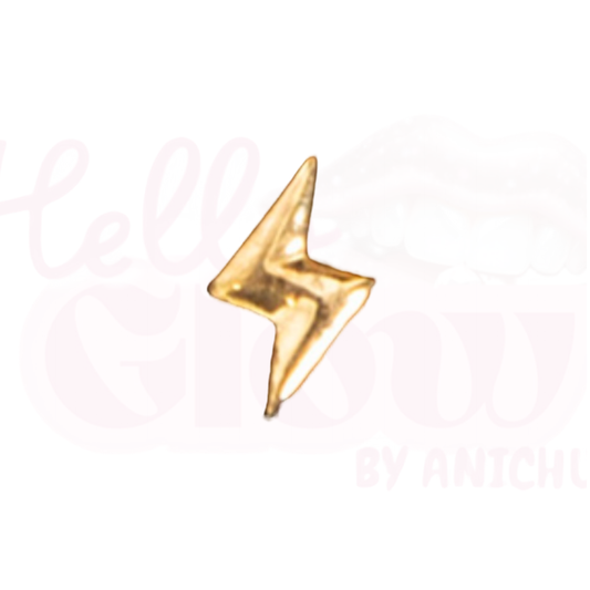 18k Gold - Lightening Bolt