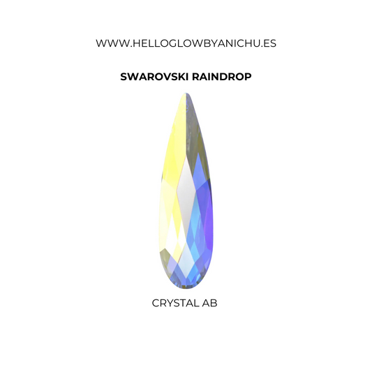 Swarovski Raindrop - Crystal AB
