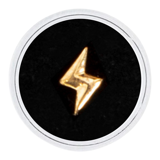 18k Gold - Lightening Bolt