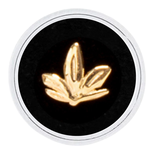 18k Gold - Maple Leaf