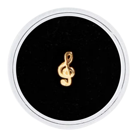 18k Gold - Music Note