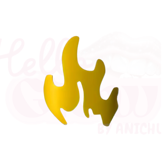 18k Gold - Flame