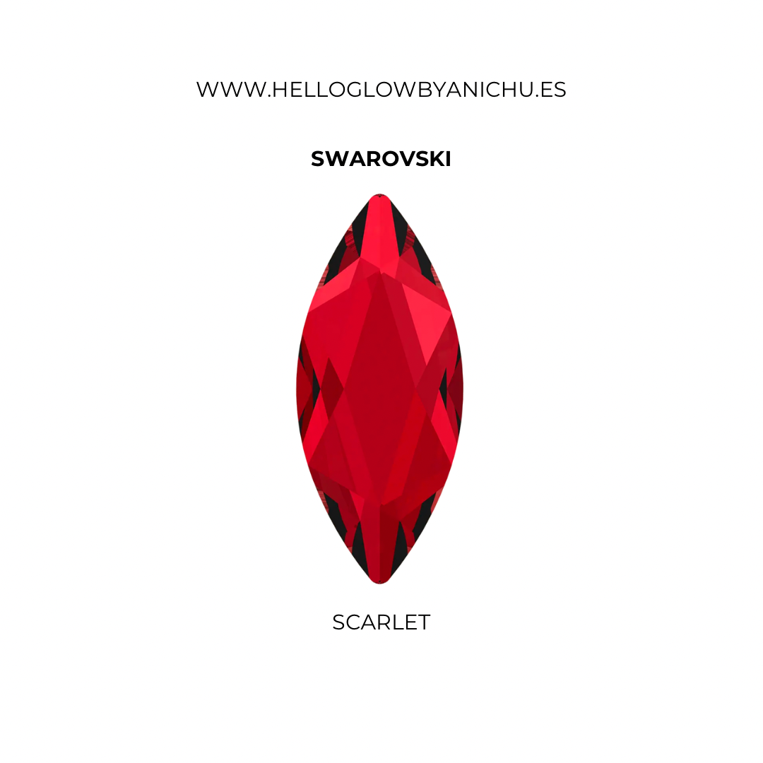 Swarovski Marquise - Scarlet