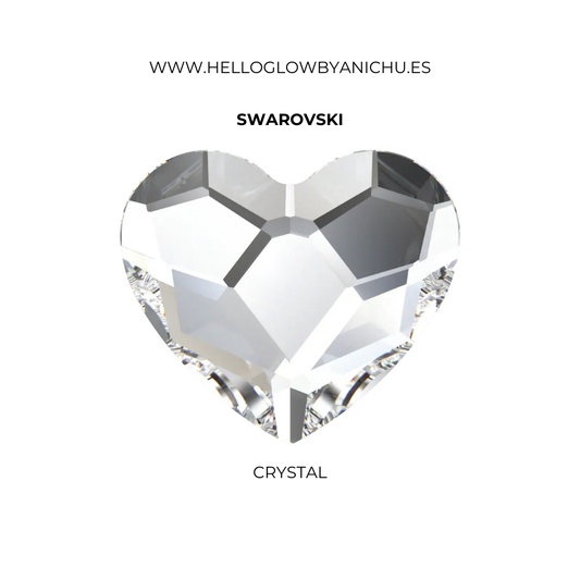 Swarovski Heart - Crystal