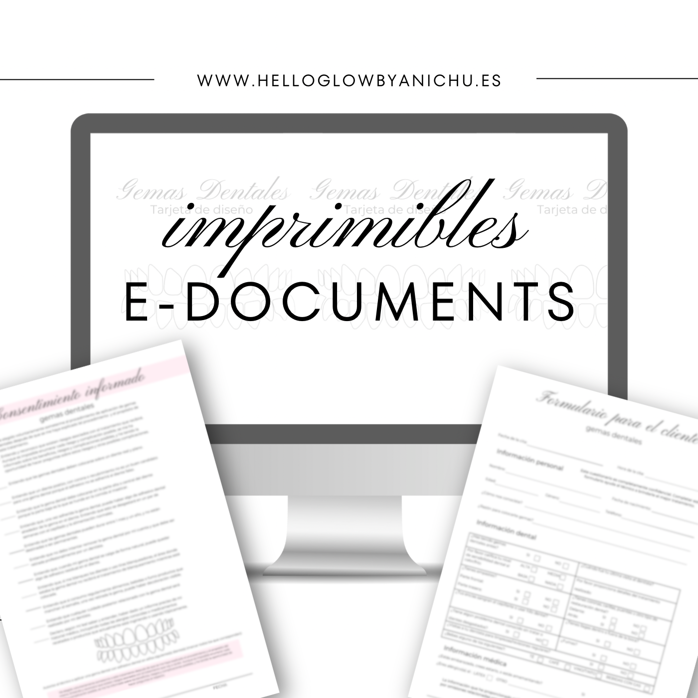 Documentos imprimibles - Joyería dental